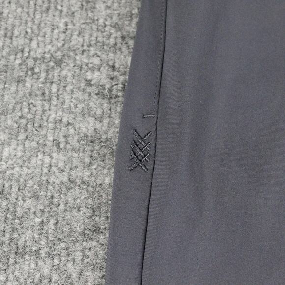 Rhone Pants Mens 31 Commuter Skinny Gray Performance Stretch Travel Chino - Picture 2 of 11